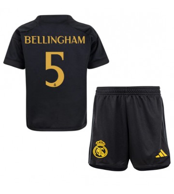 Maillot de foot Real Madrid Jude Bellingham #5 Troisième enfant 2023-24 Manches Courte (+ pantalon court)